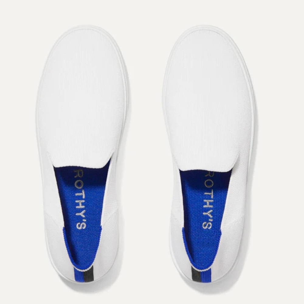 Rothy’s White Slip On Sneaker